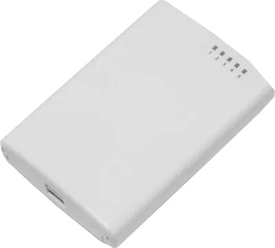 Obrázek produktu pro MikroTik RouterBOARD PowerBox - 4portový přepínač pro router - montáž na DIN lištu, montáž na sloup (RB750P-PBr2)