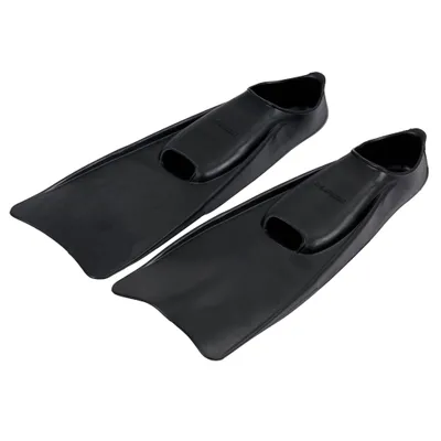 Produktbild von Sport-Thieme Schwimmflossen "Gummi", Schwarz, 40 cm, 36-37