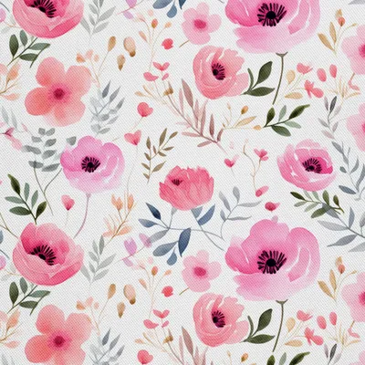 Image de OUTDOOR DECOSTOFFE OXFORD - Blumen - DX2793