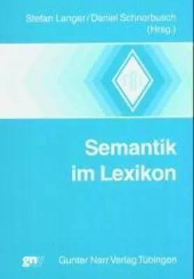 Produktbild von Semantik im Lexikon