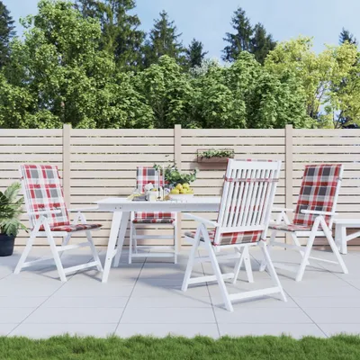 Produktbild von Möbel Gartenstuhlauflagen für Hochlehner 4 Stk. 120x50x3 cm Stoff - Gartenmöbelauflagen &36556