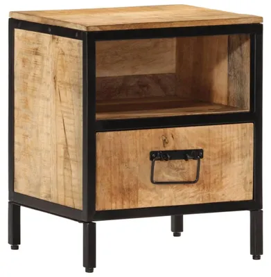 Immagine prodotto di Comodino in legno massello dal design intramontabile