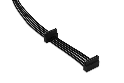 Obrázok produktu pre be quiet! CS-3420, 0,4 m, 2 x SATA 15-pin, Čierna, Dark Power Pro 8- , Straight Power E9- , Pure Power L8- / Power Zone, RoHS, 86 mm