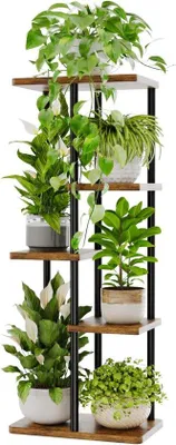 Productafbeelding van Plantenrek van metaal, 5 etages - geschikt voor woonkamer, balkon en slaapkamer