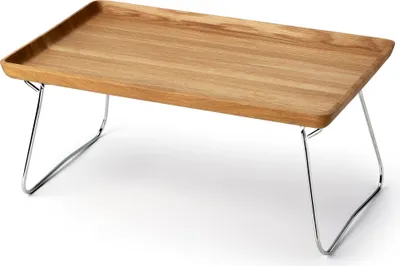 Produktbild von CONTINENTA Bett-Tablett, Eiche 53x32x7 cm 4141 4017167414102
