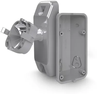 Imagen del producto de Soporte Satel BRACKET C GY, color gris, 1 unidad, compatible con: OPAL GY, OPAL Plus GY, OPAL Pro GY, AOD-200 GY, AOD-210 GY, dimensiones: 63 mm, 75 mm