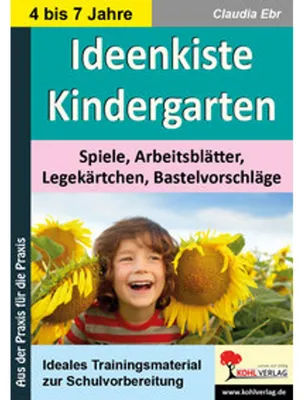 Image de Ideenkiste Kindergarten Spiele, Arbeitsblätter, Legekärtchen und Bastelvorschläge