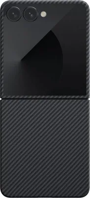Immagine prodotto di Pitaka Custodia ultra-sottile, nero/grigio - Samsung Galaxy Z Flip 7
