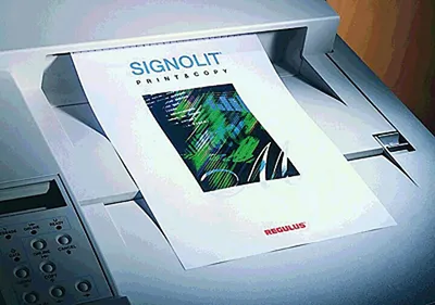 Zdjęcie produktu dla REGULUS SC22A4 Folia poliestrowa SIGNOLIT SC DIN A4 biała