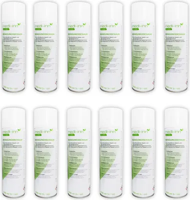 Produktbild von Medi-Inn Reinigungsschaum, 500 ml, PZN 10071343, hautfreundlich (12 x 500 ml)