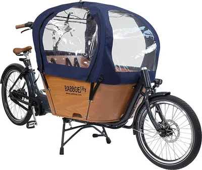 Immagine prodotto di Babboe HWWX-0303 Tenda da pioggia City adatta per City City-E City Mountain blu