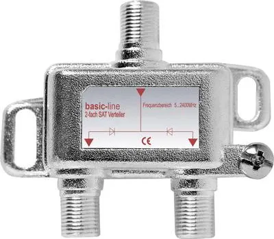Obrázek produktu pro Renkforce RF-4416218, Rozbočovač, 5 - 2200 MHz, Stříbrná, Samice