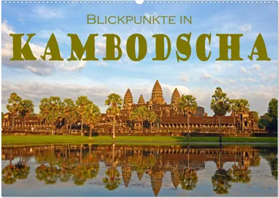 Produktbild von Blickpunkte in Kambodscha (Wandkalender 2025 DIN A2 quer), CALVENDO Monatskalender