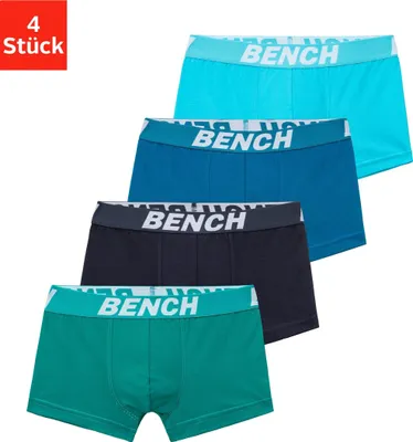 Produktbild von Bench Boxer Boxershorts für Jungen 4 -teilig petrol, mint, navy, türkis Größe 158/164