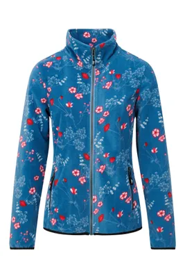 Immagine prodotto di Gilet in pile Nordberg Floor - Donna - Blu melange - Taglia M