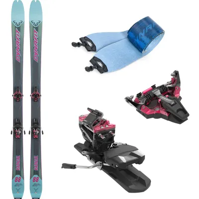 Produktbild von Skiset DYNAFIT Radical 88 W mit Bindung und Speedskin-Riemen 158 cm 170 bis 180 cm