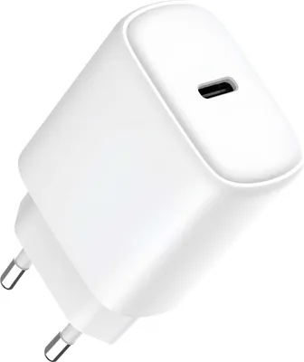 Image de Jaym, chargeur rapide bloc d'alimentation USB-C 20W 3A Power Delivery PPS, blanc
