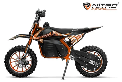 Produktbild von Nitro Motors 1000W Eco Kinder Dirtbike Fossa Fun 10 Zoll 36V Orange