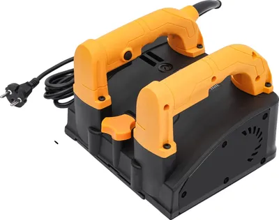 Obrázek produktu pro Elektrický hoblík na stěny, příkon 1200 W, nastavitelná hloubka 1-4 mm, nůž na cement