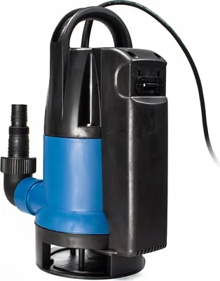 Produktbild von Tauchpumpe Flachsaugend Gartenpumpe Wasserpumpe, 400 Watt, Schmutzwasser, 10 m Rundkabel, Förderhöhe 5 m, Fördermenge 8000l/h, AM-400-TS