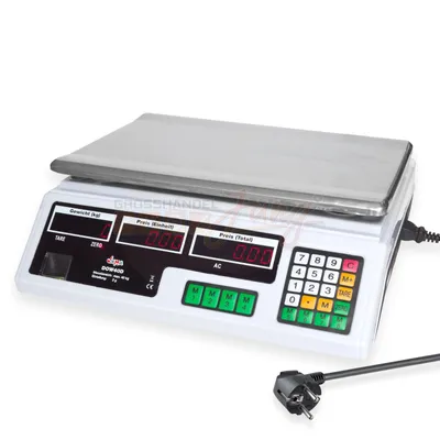 Produktbild von Obst- und Gemüsewaage 40 kg/2 g DOW40D