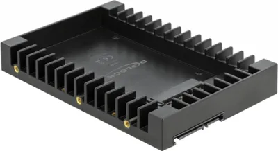 Productafbeelding van Delock 18364 DELOCK 3.5 Einbaurahmen für 2.5 SATA Laufwerk schwarz