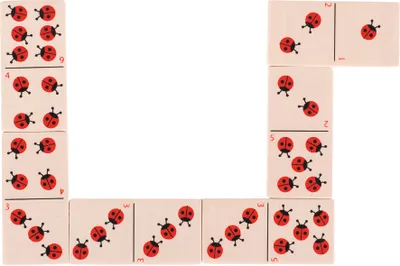 Zdjęcie produktu dla Biedronkowe domino (gra dla dzieci)