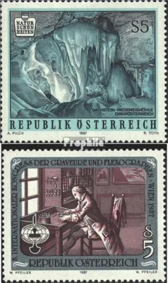 Produktbild von Briefmarken Österreich 1987 Mi 1887,1888 (kompl.Ausg.) gestempelt Sondermarken