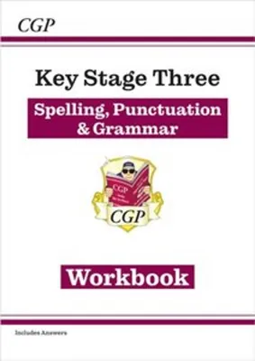 Imagen del producto de KS3 Spelling, Punctuation & Grammar Workbook (with answers)