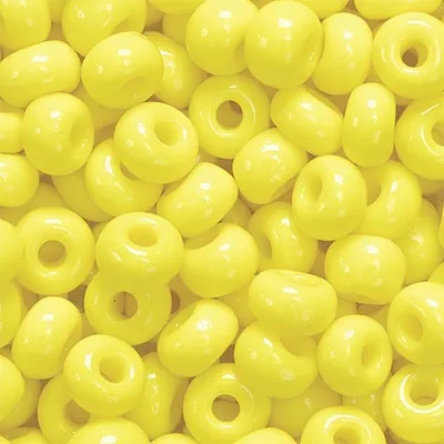 Produktbild von Rocailles 5 mm zitronengelb VE=6x13g