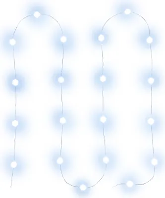 Obrázek produktu pro RETLUX RXL 273 Nano vločky 20LED, délka osvětleného kabelu 2 m, celkový počet LED 20, barva světla studená bílá, typ baterií 2xAA, krytí IP 20