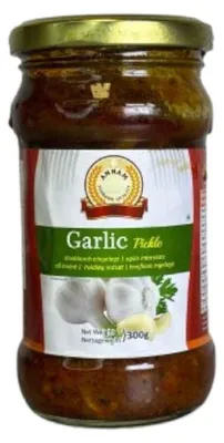 Zdjęcie produktu dla Pikle Annam Garlic Pickle 300g - czosnkowe pikantne w oleju musztardowym