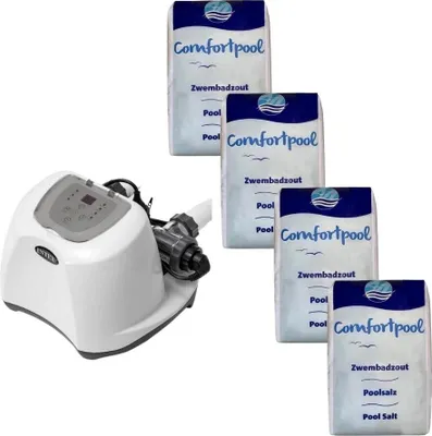 Produktbild von Intex - Salzwassersystem 26668GS & Poolsalz 80 kg