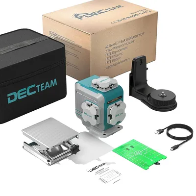 Image de Niveau laser 4D, 16 lignes vertes, haute précision et grande durabilité, indice de protection IP54