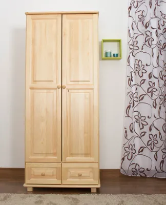 Produktbild von Dielenschrank Landhaus, Farbe: Natur 190x90x60 cm