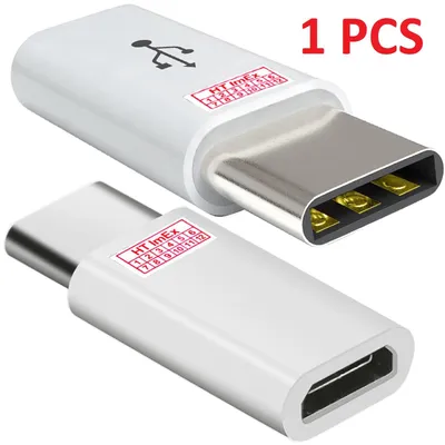 Produktbild von Micro USB auf USB C Adapter Ladekabel Datenkabel kompatibel für Samsung Huawei