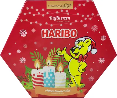 Zdjęcie produktu dla Adventskalender Haribo Votives & Teelichter 2025
