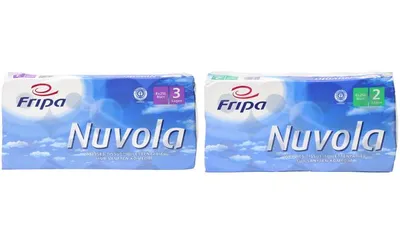 Produktbild von Fripa Toilettenpapier Nuvola, 3-lagig, hochweiß