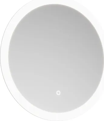 Immagine prodotto di burgbad Eqio miroir lumineux rond, avec éclairage LED sur tout le pourtour, 1 interrupteur à capteur, 600x25x600mm, SIDM060PN258, SIDM060PN258