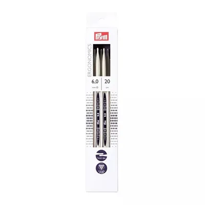 Produktbild von Prym HN Strumpfstricknadeln Ergonomics 20 cm 6,00 mm