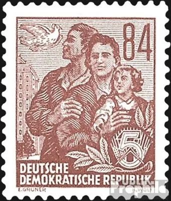 Produktbild von Briefmarken DDR 1953 Mi 422 postfrisch Fünfjahresplan (II)