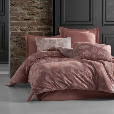 Image de Linge de lit en coton BAHAMA PUDRA/220x200 CotonLOVE JACQUARD