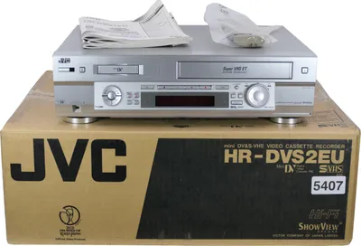 Produktbild von JVC HR-DVS2EU Super VHS + MiniDV TBC (BOXED)