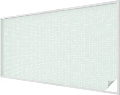 Zdjęcie produktu dla Folia witrażowa - 116x200 cm - wzór witrażowy - nieprzezroczysta dekoracyjna folia do ochrony prywatności - samoprzylepna, ochrona przed promieniowaniem UV - symetria geometryczna