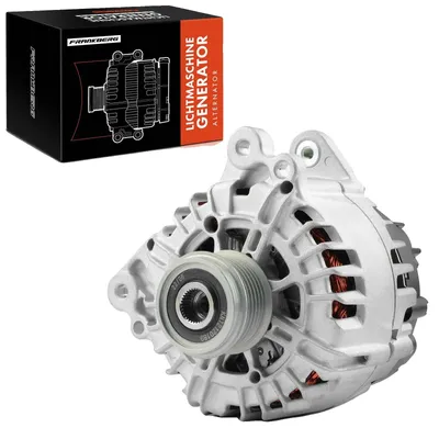 Produktbild von Lichtmaschinen-Generator, 14 V, 140 A, Kompatibel mit AUDI, 56 mm Riemenscheibendurchmesser, Direkte Montage