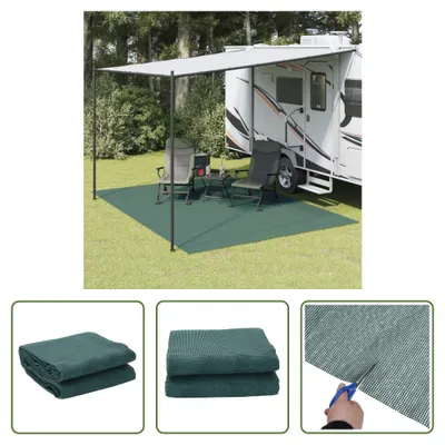 Obrázek produktu pro The Living Store Campingteppich Grün 4x3 m