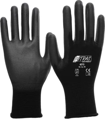 Produktbild von NITRAS Nylon Strickhandschuh 6215 Schutzhandschuhe Gartenhandschuhe - 240 Paar Größe:10