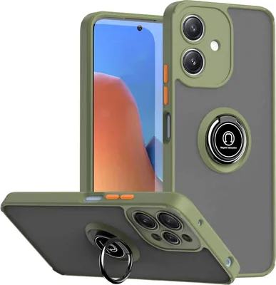 Produktbild von Für Motorola Moto G14 TPU / PC Design Ring Magnet Cover Handy Tasche Hülle Schutz Etuis Neu