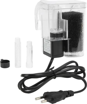 Obrázek produktu pro 3 v 1 akvarijní filtr Nastavitelný posilovač kyslíku pro akvária Akvária 220-240veu zástrčka