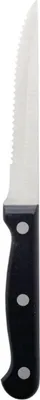 Produktbild von Olympia Steakmesser | mit schwarzem Griff | 21,5cm | 24 Messer